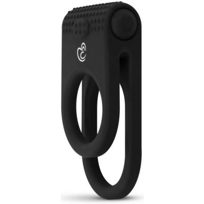 Easytoys Admire Ring - vibrating penis and testicle ring (black) – Zboží Dáma