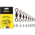 Delphin obratlík Rolling Swivel A-01/10ks – Zboží Mobilmania