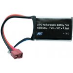 Strik Li-Pol baterie 7,4V 1000mAh 30C T-Dean - PEQ – Zboží Mobilmania