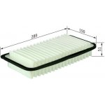 Vzduchový filtr BOSCH F 026 400 017 – Hledejceny.cz