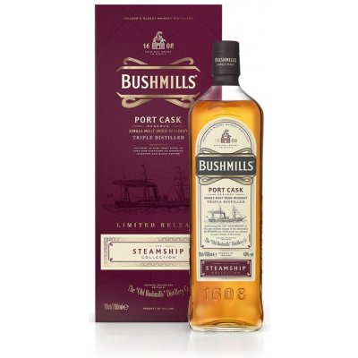 Bushmills Port Cask 40% 0,7 l (holá láhev) – Zbozi.Blesk.cz