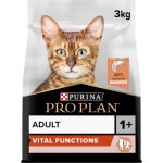 Pro Plan Cat Adult Vital Functions losos 3 kg – Zboží Mobilmania