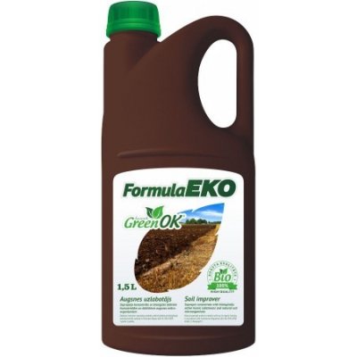 GreenOK Pomocná půdní látka FORMULA ORGANIC 1,5 l