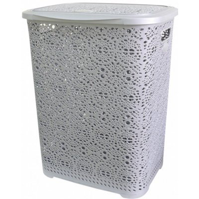 Mega Plast MONAKO, 57 x 45 x 38 cm, šedý – Zbozi.Blesk.cz