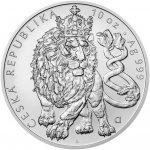 Česká mincovna Stříbrná mince Český lev 2026 stand 10 oz – Sleviste.cz