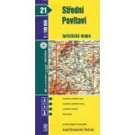 Střední Povltaví turistická mapa 1:100 000 21 – Hledejceny.cz