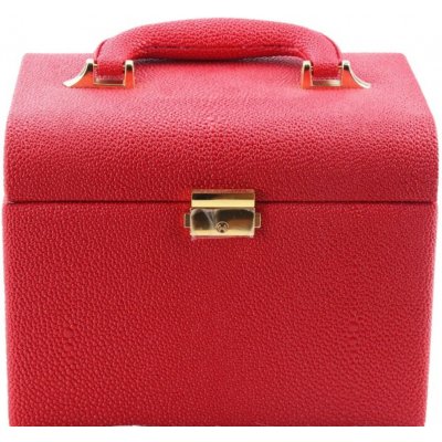 Amparo Miranda® Kufřík na kosmetiku K1175 červená – Zboží Dáma