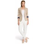 Made Of Emotion dámské sako Narran béžová – Zboží Dáma