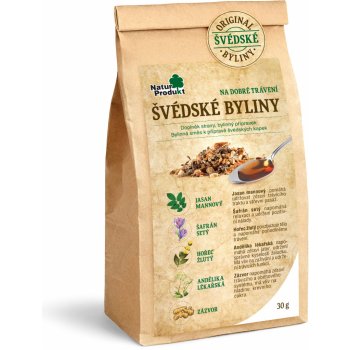 Naturprodukt Švédské byliny 30 g