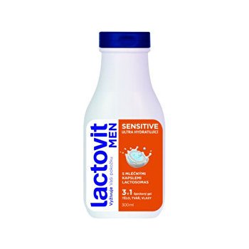 Lactovit Men Sensitive sprchový gel 300 ml