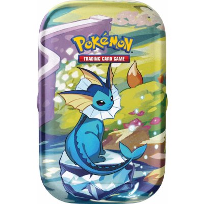 Pokémon TCG Prismatic Evolutions Mini Tin Vaporeon – Zboží Mobilmania