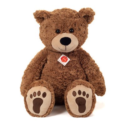 Teddy HERMANN ® Teddy hnědý s tlapkami 55 cm – Zbozi.Blesk.cz