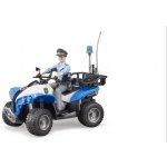 Bruder 63010 Policejní čtyřkolka s figurkou 1:16 – Zboží Dáma