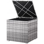 FurniGO box 75x75x70cm šedý – Hledejceny.cz