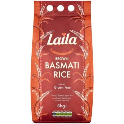 Laila Foods Hnědý Basmati Rýže 5 kg