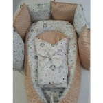 Pro útulný domov Sada do postýlky 3 dílná Zajíček a sova – Zboží Dáma