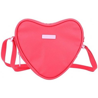 Top Model Mini kabelka ve tvaru srdce Červená