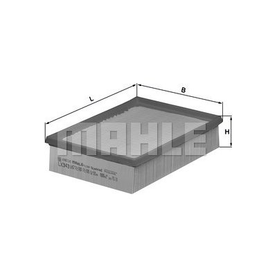 MAHLE Vzduchový filtr LX343 – Hledejceny.cz