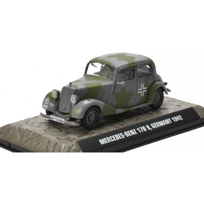 Mercedes-Benz 170 V Germany 1942 Atlas časopis s modelem 1:43