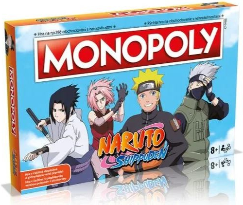 Monopoly Naruto CZ +SK