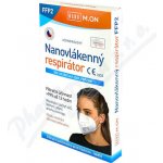 Nano M.ON antivirový nanorespirátor FFP2 Univerzální bílá 5 ks – Zboží Dáma