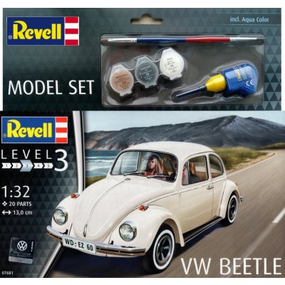 Revell ModelSet auto 67681VW Beetle 1:32 – Zboží Mobilmania