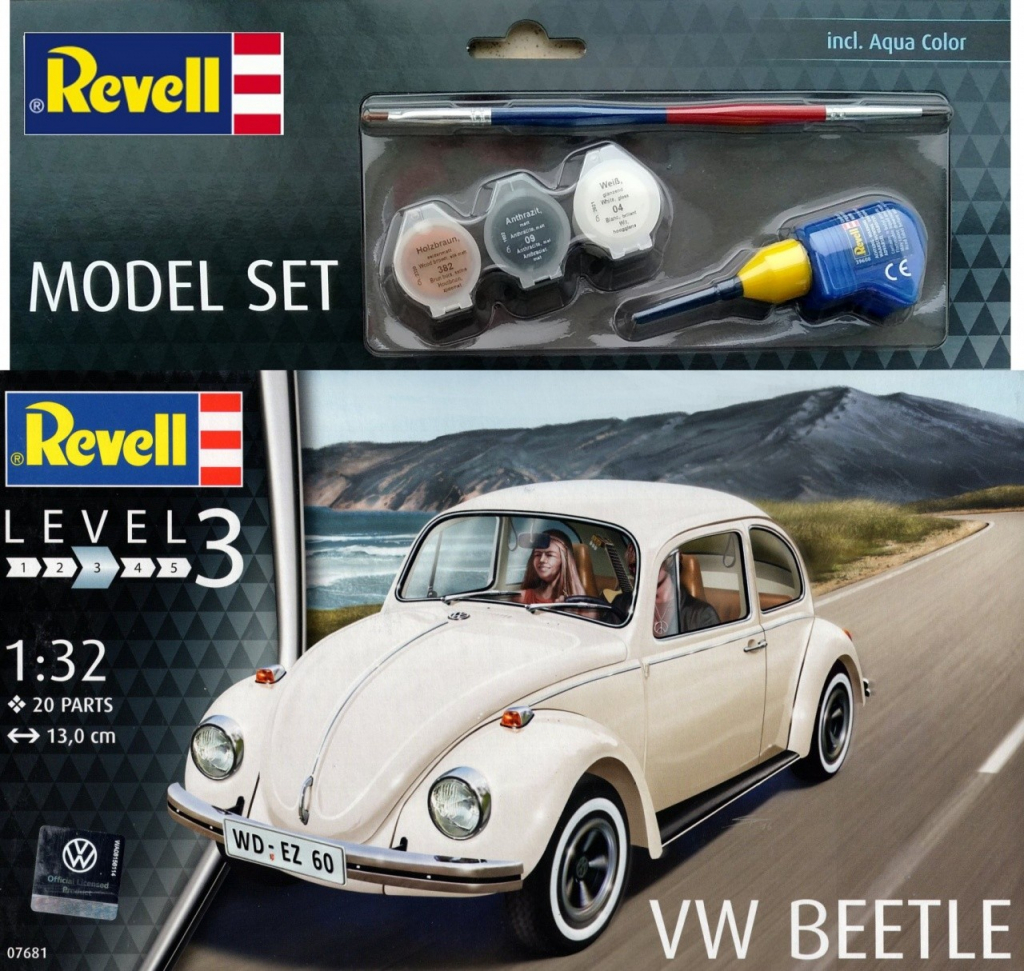 Revell ModelSet auto 67681VW Beetle 1:32