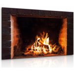 Malvis Obraz Imitace krbu 120x80 cm – Zboží Dáma