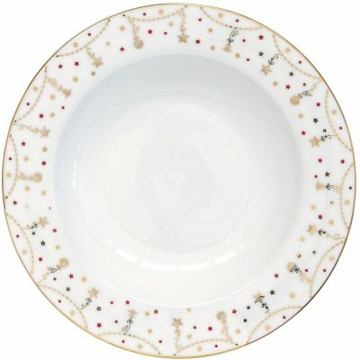 Vánoční porcelánový hluboký talíř Christmas Lights 21,5cm, Easy Life – Hledejceny.cz