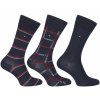 Tommy Hilfiger 3PACK pánské ponožky vícebarevné 701224445 001