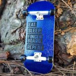 Fingerboard Komplet Profissionais Bullgod Barva: 34mm Lifestyle Blue – Zboží Dáma