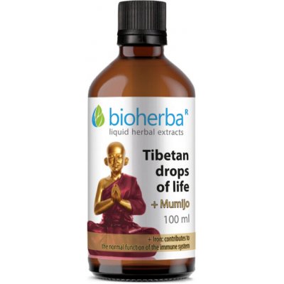 Bioherba Přírodní tinktura tibetské kapky života s mumiem 100 ml – Hledejceny.cz