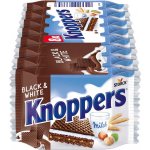 Knoppers Oplatka Black & White 8 x 25 g – Zboží Dáma