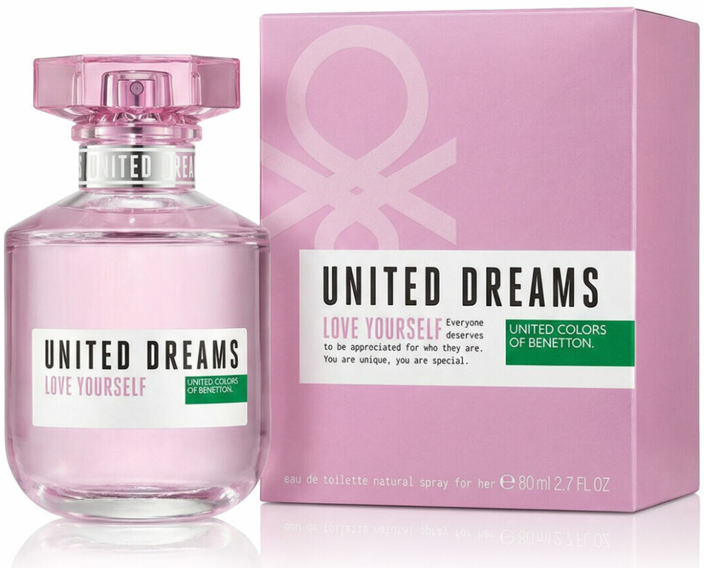 Benetton United Dreams Love Yourself toaletní voda dámská 80 ml