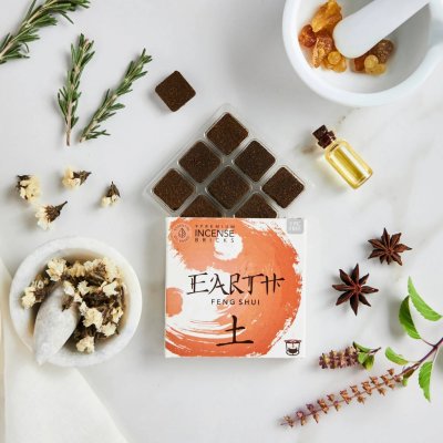 Aromafume Vonné cihličky Feng Shui Earth Země 9 ks – Zboží Mobilmania
