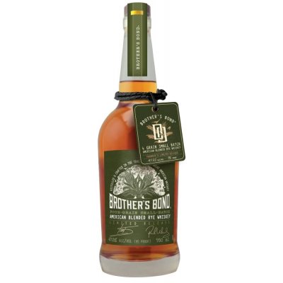 Brother’s Bond American Blended Rye Whiskey 47,5% 0,75 l (holá láhev) – Hledejceny.cz