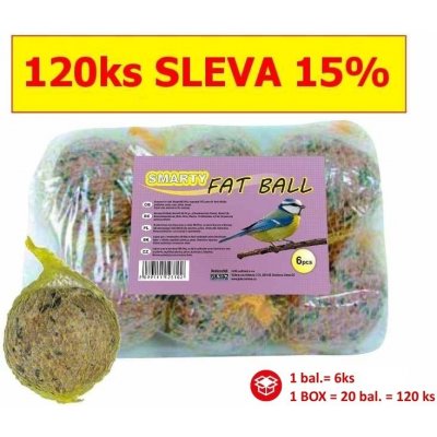 JUKO Lojová koule standard v síťce Nature 120 x 90 g – Zboží Mobilmania