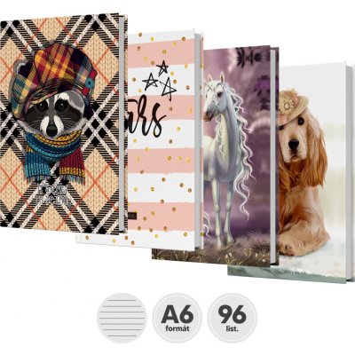 Children design Záznamní kniha A6 linkovaná 96 listů – Zbozi.Blesk.cz