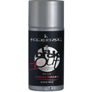 Kléral Black Out String Puller Stick Wax II profesionální objemový modelační vosk na vlasy 75 ml