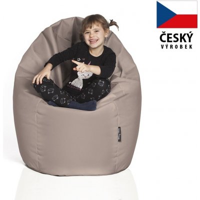 CrazyShop sedací vak Hruška standard písková – Sleviste.cz