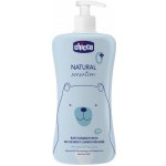 CHICCO Šampon na vlasy a tělo Natural Sensation s aloe a heřmánkem 500 ml, 0m+ – Zboží Dáma