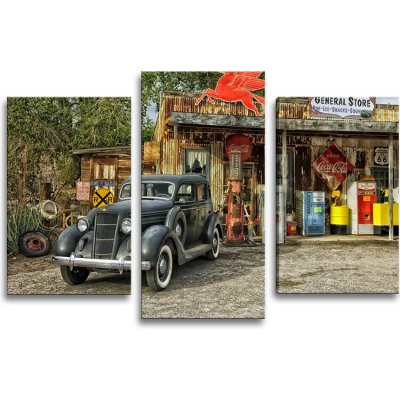 Sablio Obraz - 3-dílný Veterán 3 - 75x50 cm – Hledejceny.cz