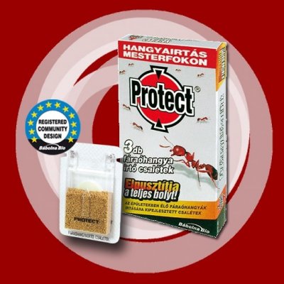 PROTECT nástraha na hubení mravenců faraonů 3 ks – Zboží Dáma