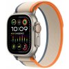 Chytré hodinky Apple Watch Ultra 2 49mm titanové pouzdro s oranžovo-béžovým trailovým tahem S/M MRF13CS/A