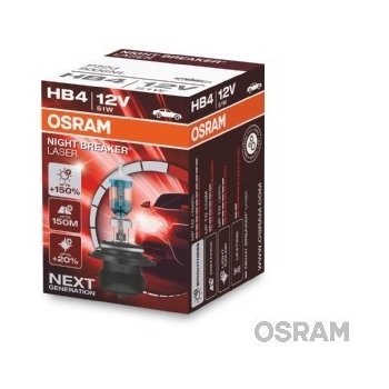 Osram Night Breaker Laser 9006NL HB4 P22d 12V 51W