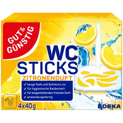 G & G závěsný WC blok Citron 4 ks 160 g – Zboží Dáma