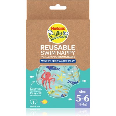 Huggies Little Swimmers Reusable 5/6 13 kg+ 1 kg – Zboží Mobilmania