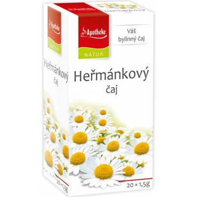 Apotheke NATUR Heřmánkový čaj 20 x 1,5 g – Zbozi.Blesk.cz