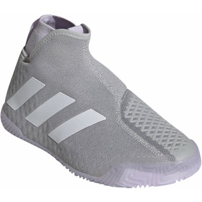 adidas Stycon Laceless W - grey two/cloud whie/purple tint – Zboží Mobilmania