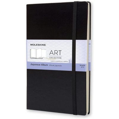 Moleskine Skicář Japanese Album tvrdé desky S černý A6 – Sleviste.cz
